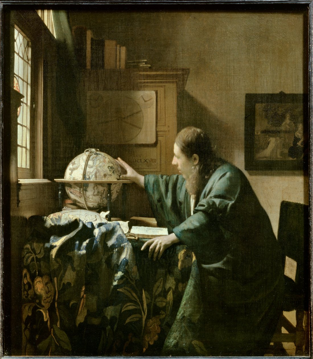 A csillagász, 1668 körül (olaj, vászon) alkotó: Jan (1632 75) Vermeer