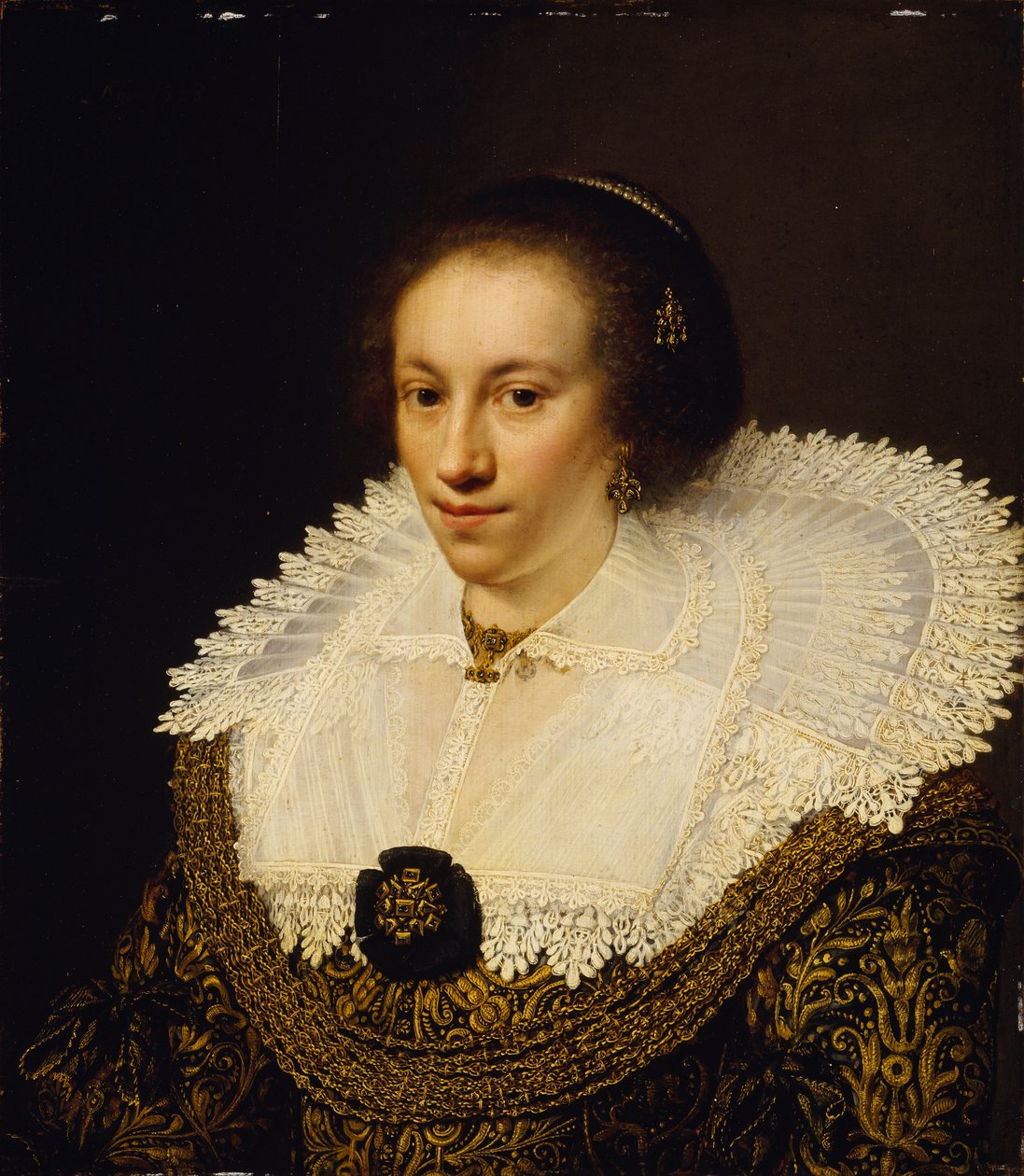 Mária Odilia vásárol, 1628. alkotó: Jan Anthonisz Ravesteyn van