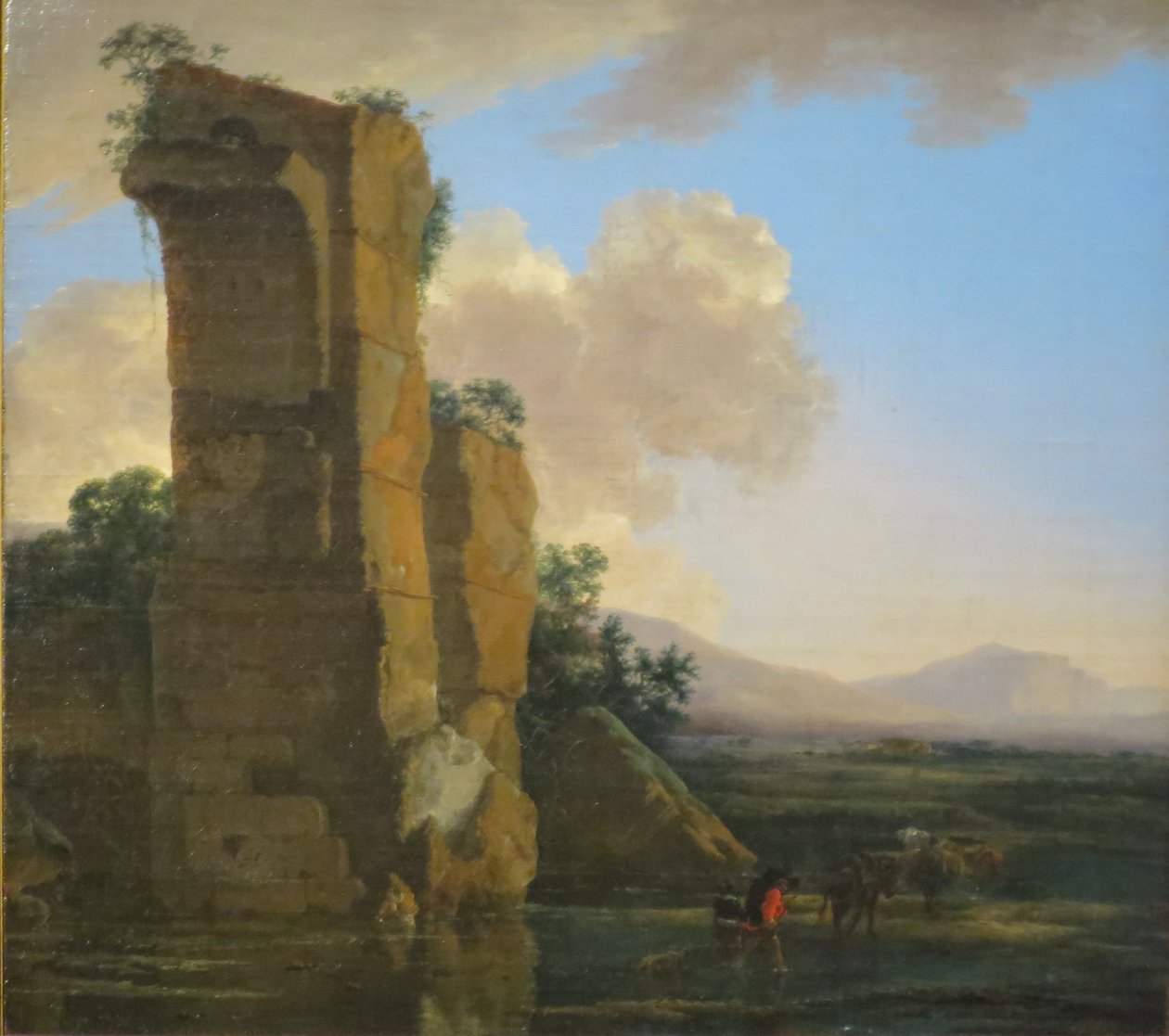 Olasz táj alkotó: Jan Asselijn