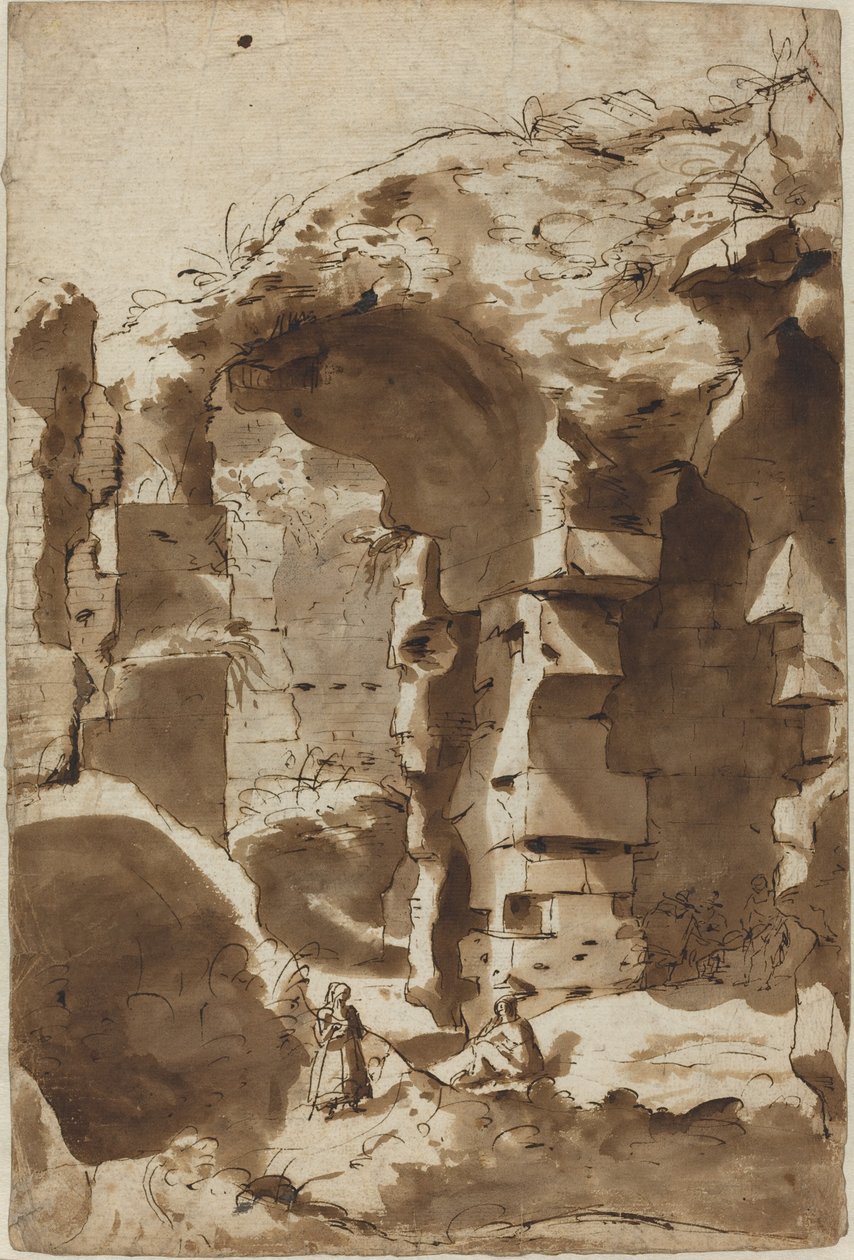 A Colosseum romjai alkotó: Jan Asselijn