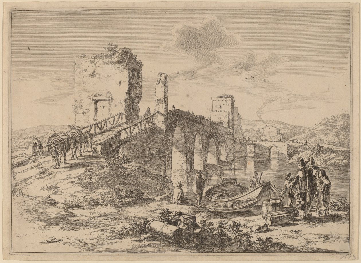 A Ponte Molle alkotó: Jan Both