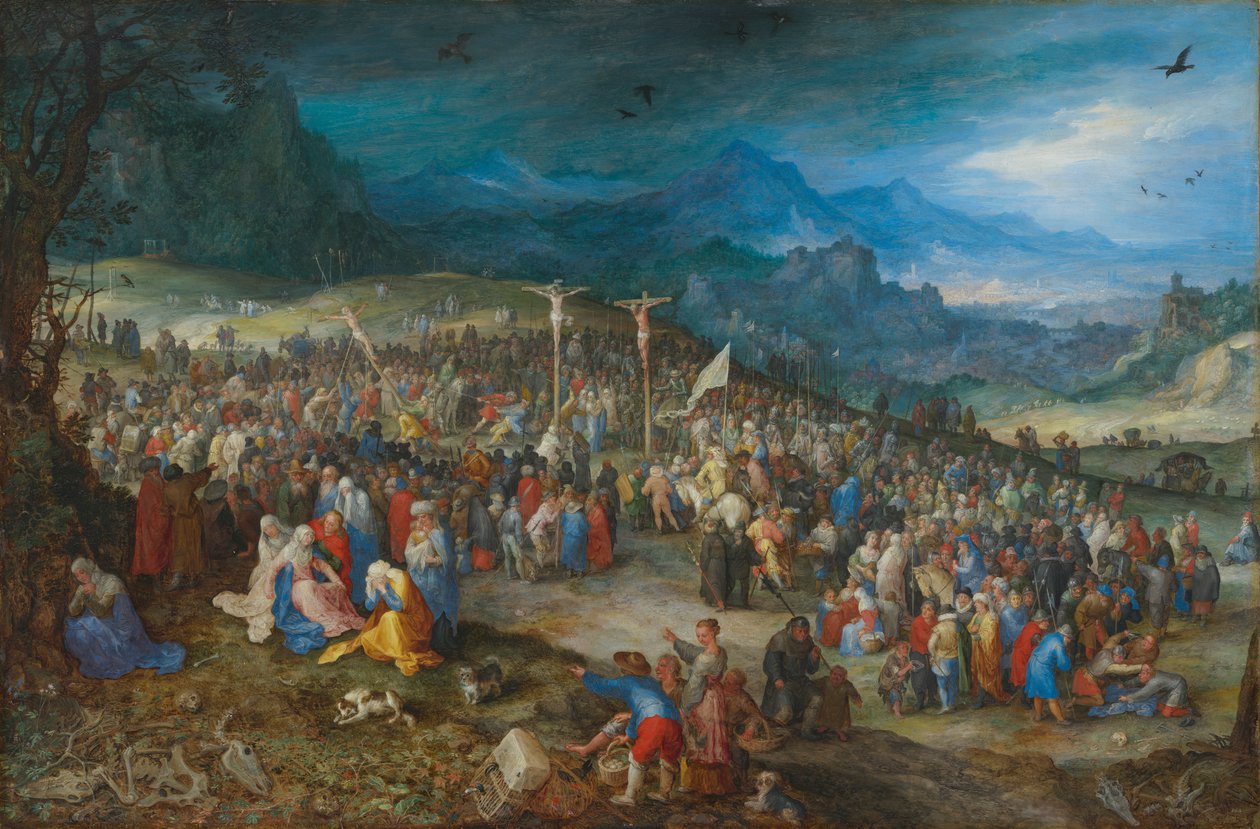 Német: Calvary Calvary alkotó: Jan Brueghel the Elder