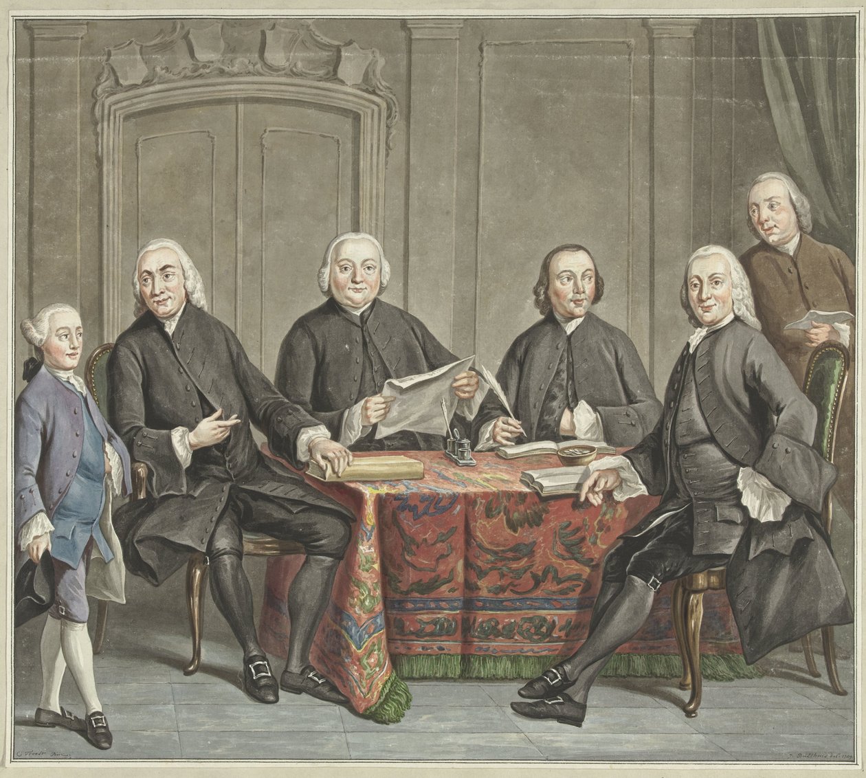 Régens darabja, 1789 alkotó: Jan Bulthuis