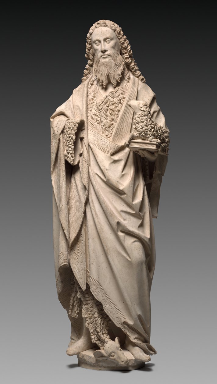 Keresztelő Szent János, c. 1500. alkotó: Jan Crocq