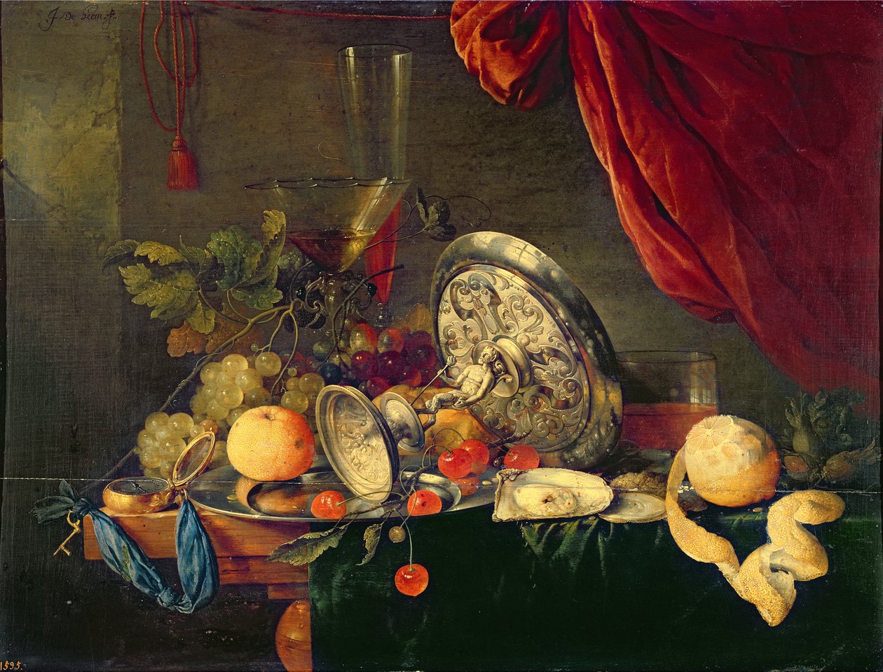 Csendélet alkotó: Jan Davidsz de Heem