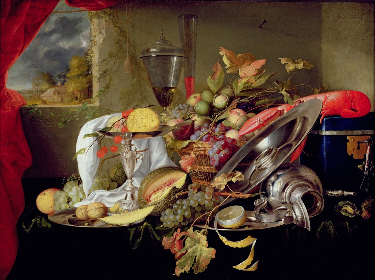 Csendélet alkotó: Jan Davidsz de Heem