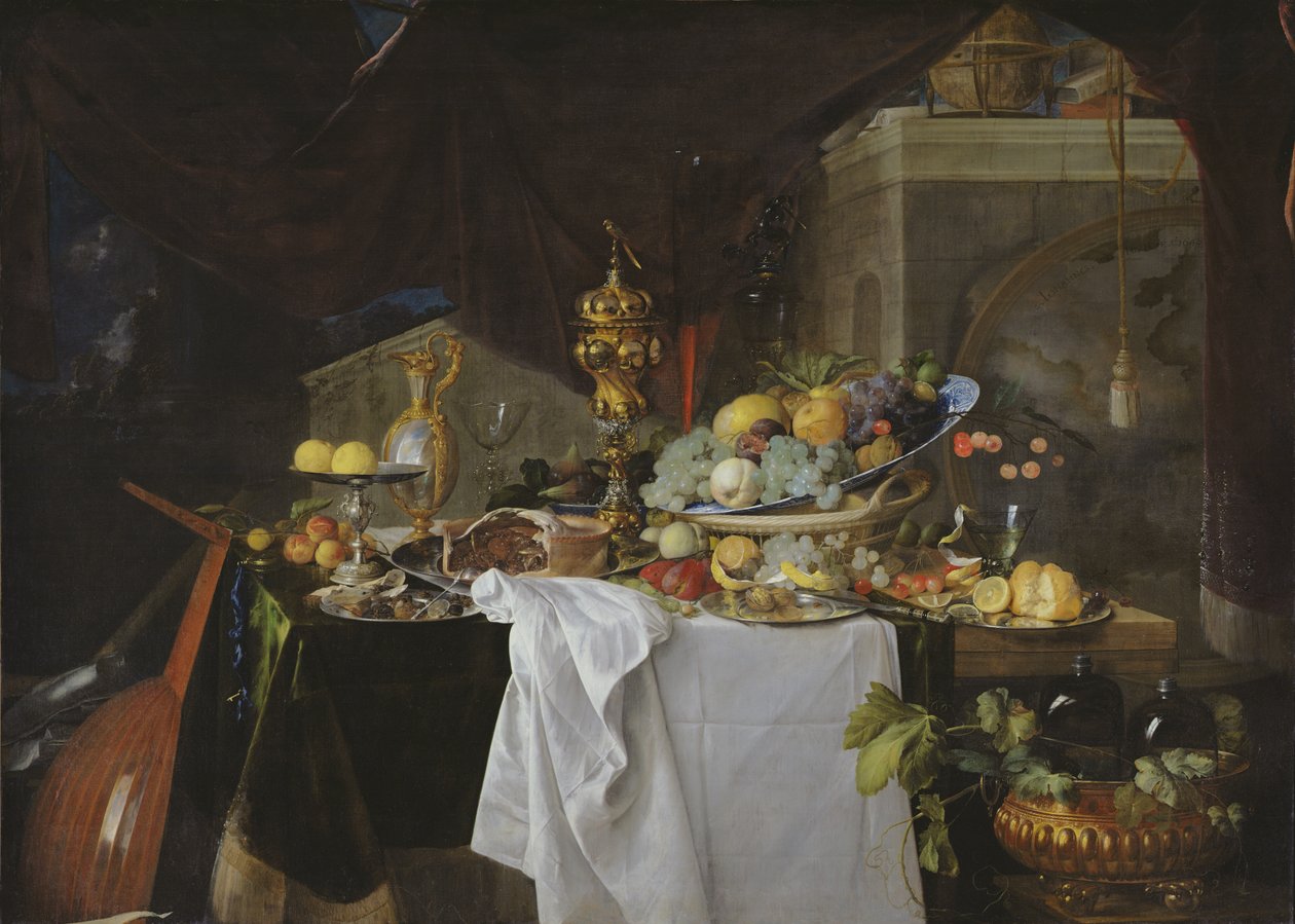Csendélet, 1640 alkotó: Jan Davidsz de Heem