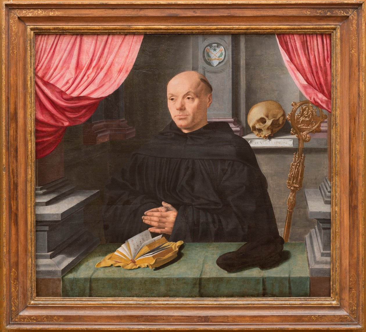 Ingenray János apát alkotó: Jan Gossaert