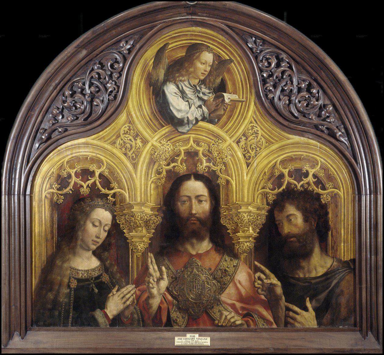 Deesis alkotó: Jan Gossaert