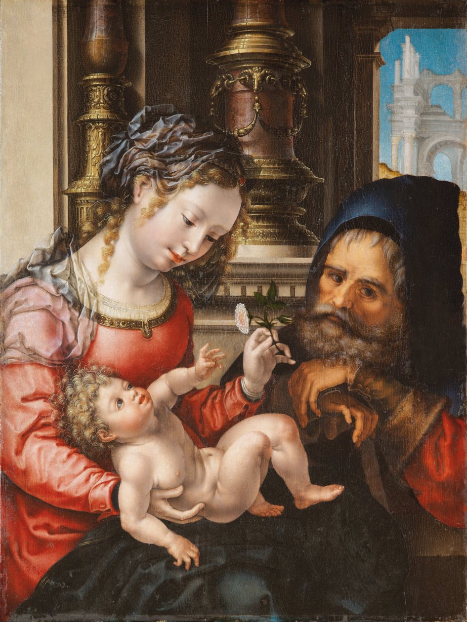 A Szent Család alkotó: Jan Gossaert