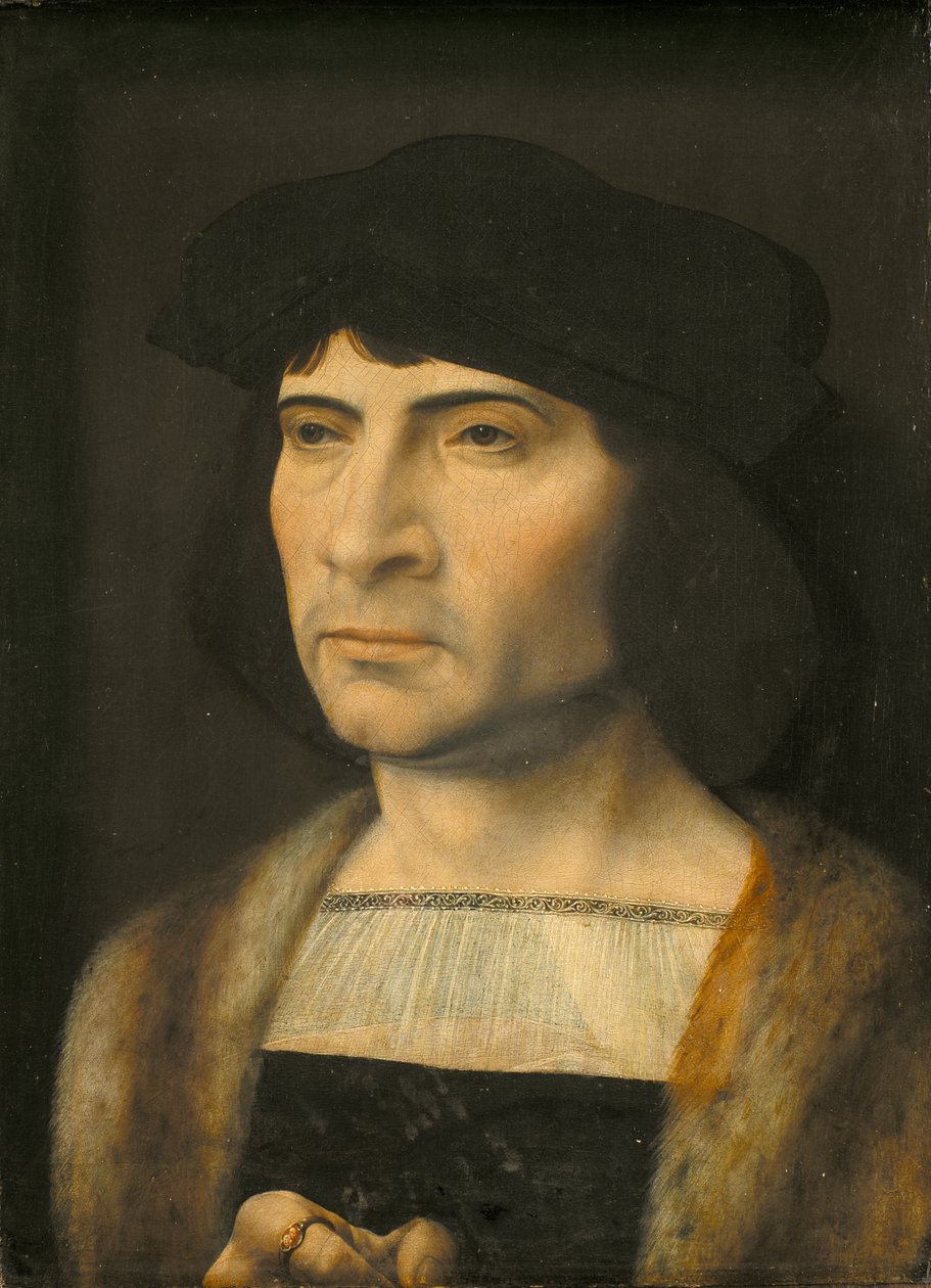 Egy férfi portréja alkotó: Jan Gossaert