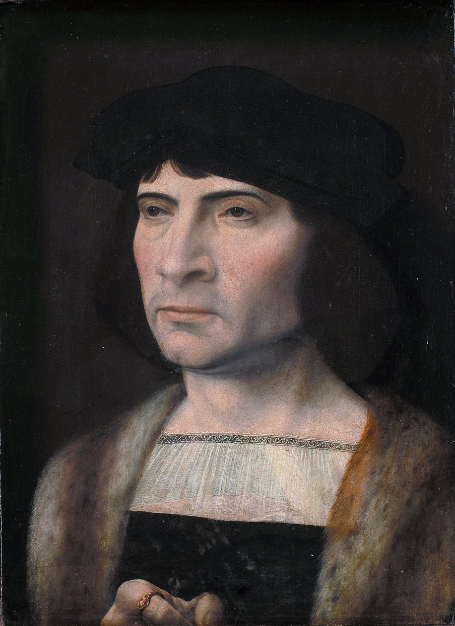 Egy férfi portréja alkotó: Jan Gossaert