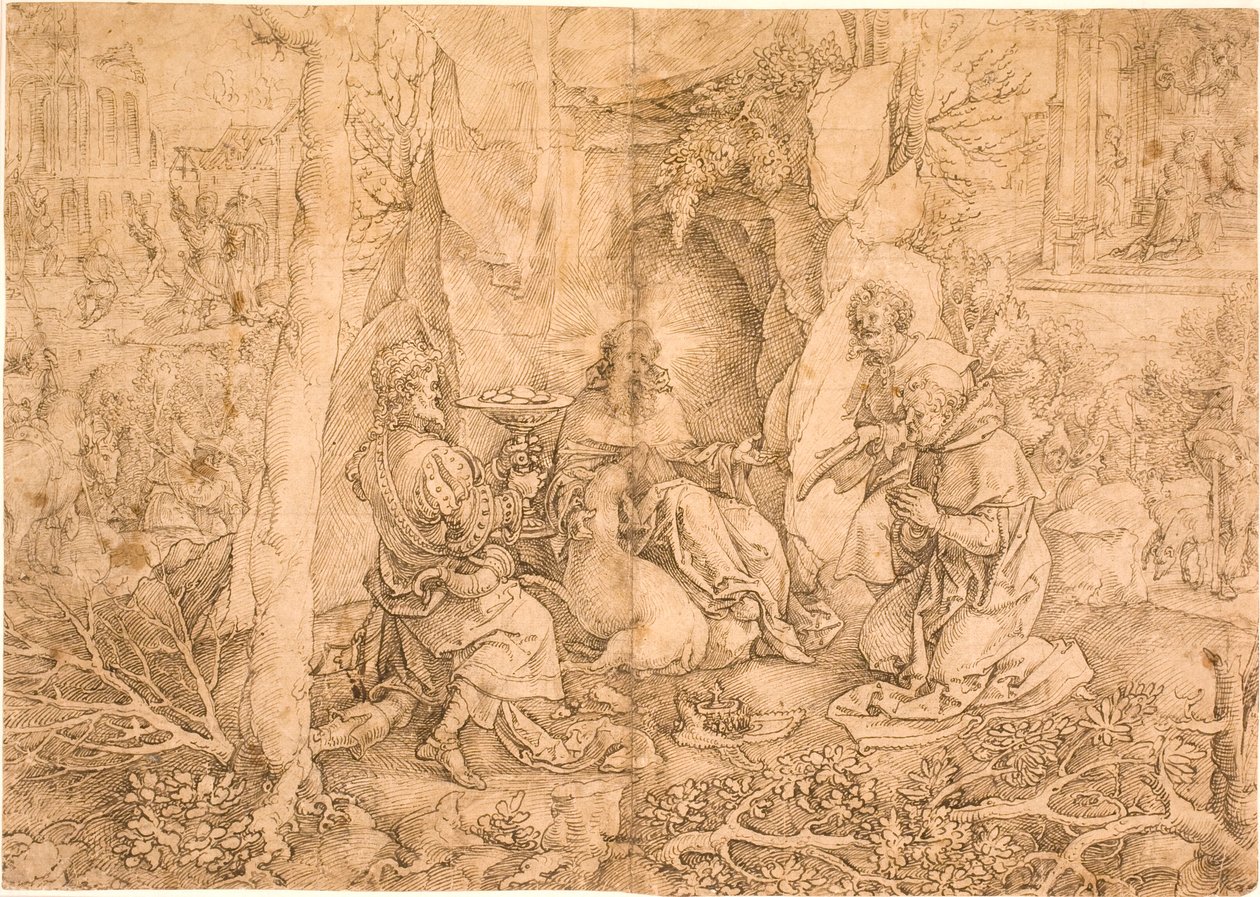 St Giles legendája alkotó: Jan Gossaert