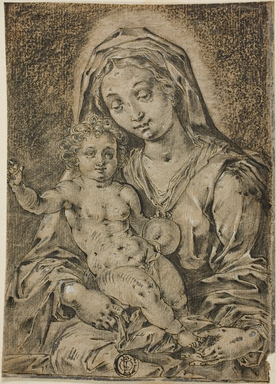 Madonna és gyermeke alkotó: Jan Gossart
