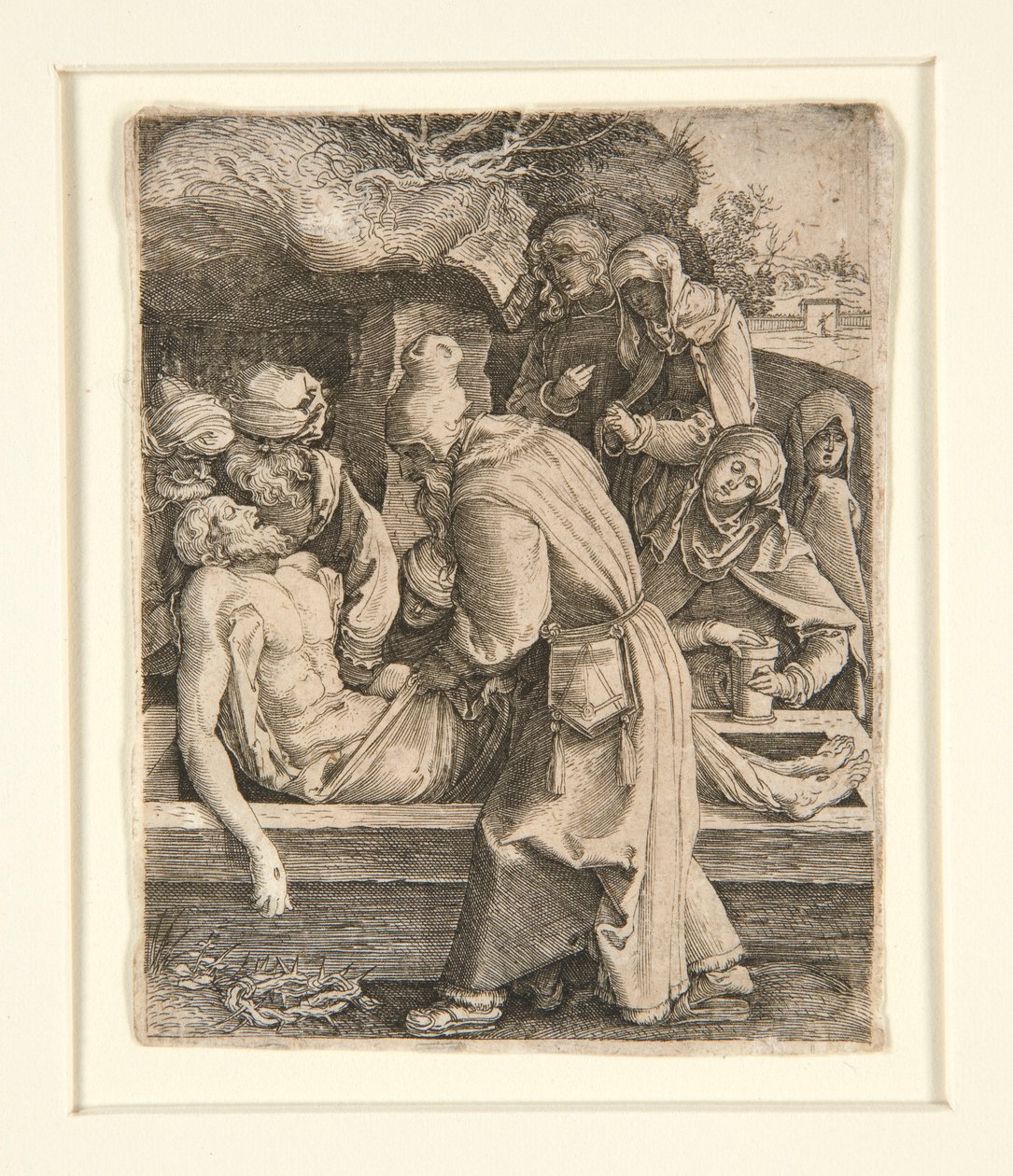Temetkezés, A szenvedélyből alkotó: Jan Harmensz. Muller