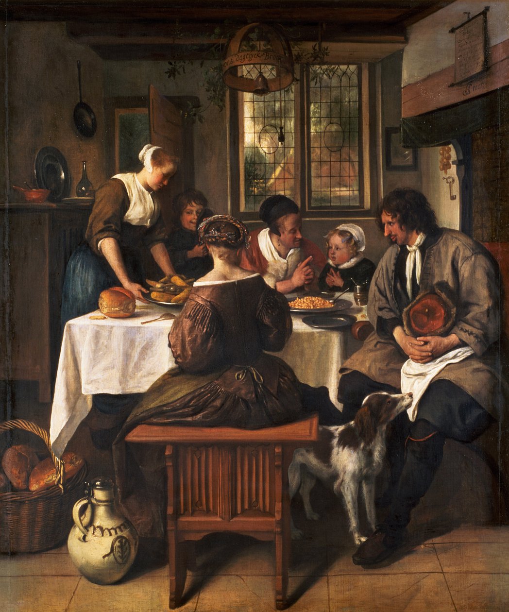 Kegyelem hús előtt alkotó: Jan Havickszoon Steen