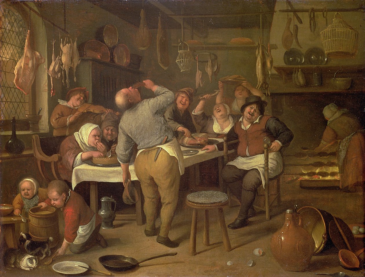 A Kövér konyha alkotó: Jan Havickszoon Steen