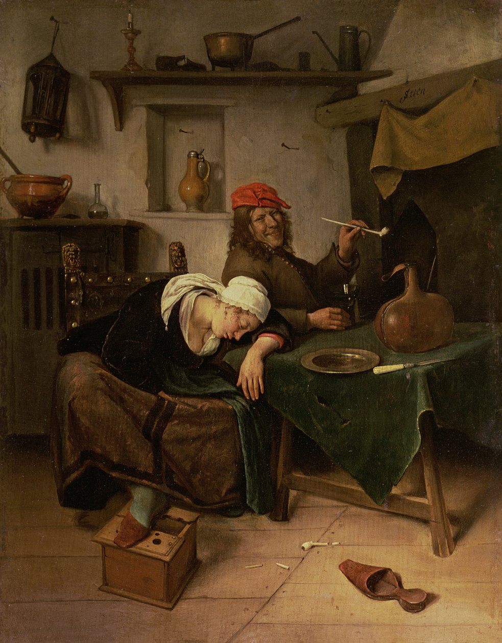 Az üresjáratok alkotó: Jan Havickszoon Steen
