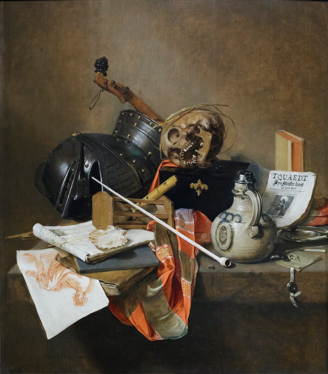 Vanitas csendélet alkotó: Jan Jansz Treck