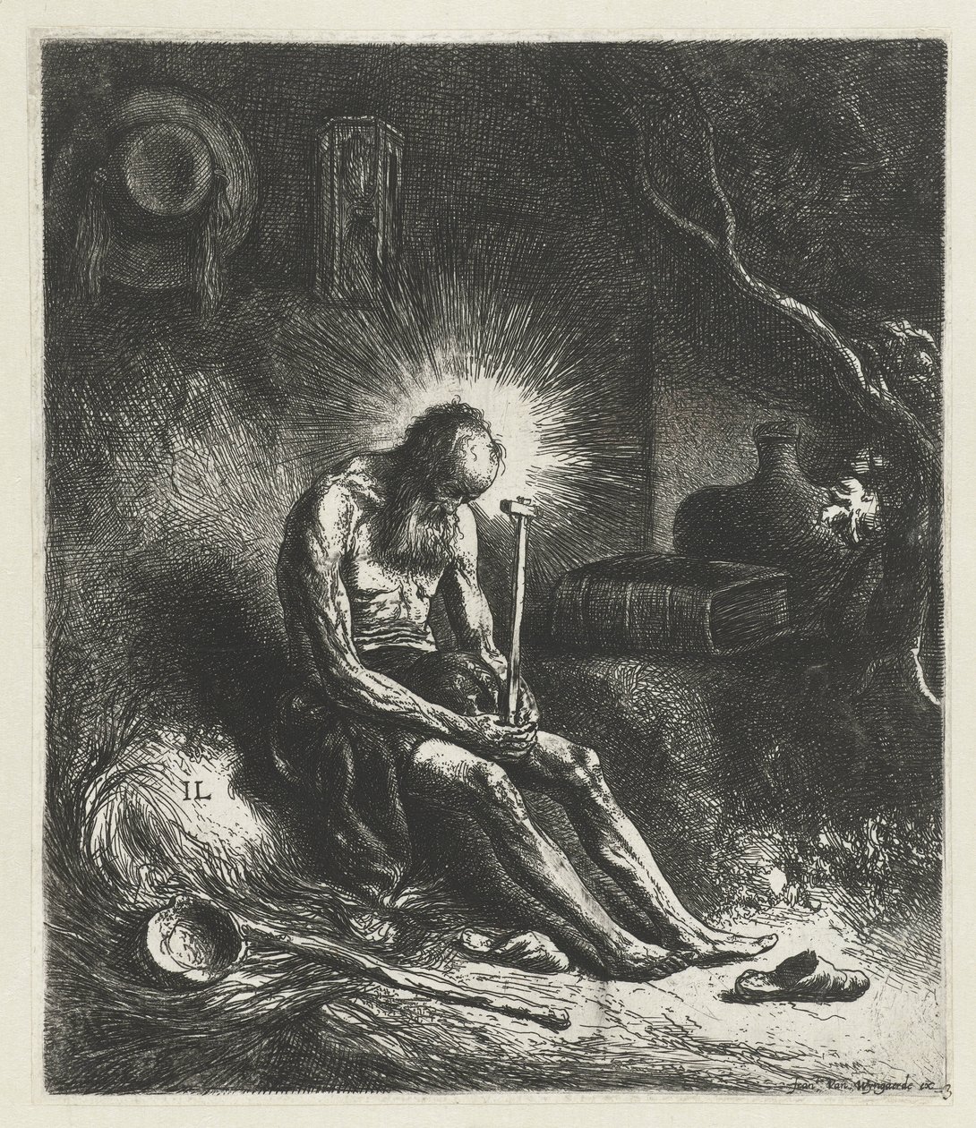 Szent Jeromos alkotó: Jan Lievens