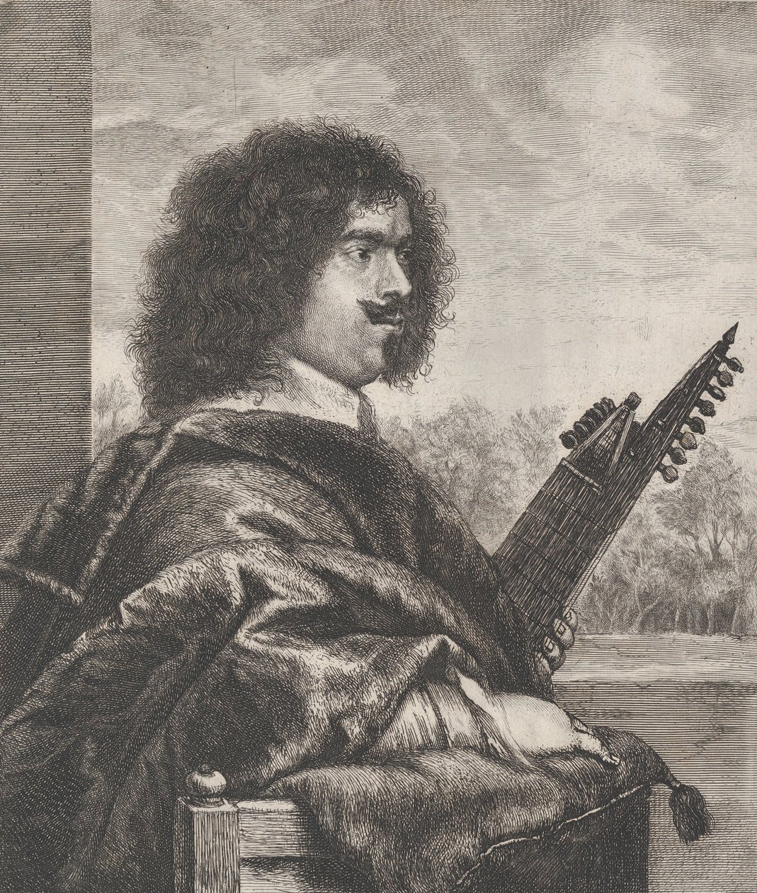 Jacques Gaultier, 17. század. alkotó: Jan Lievens