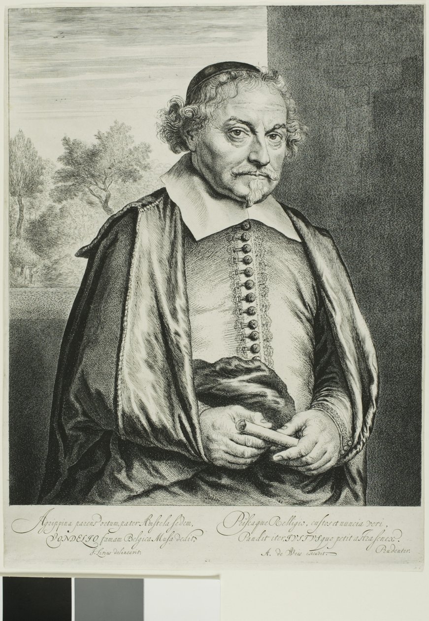 Joost van den Vondel alkotó: Jan Lievens