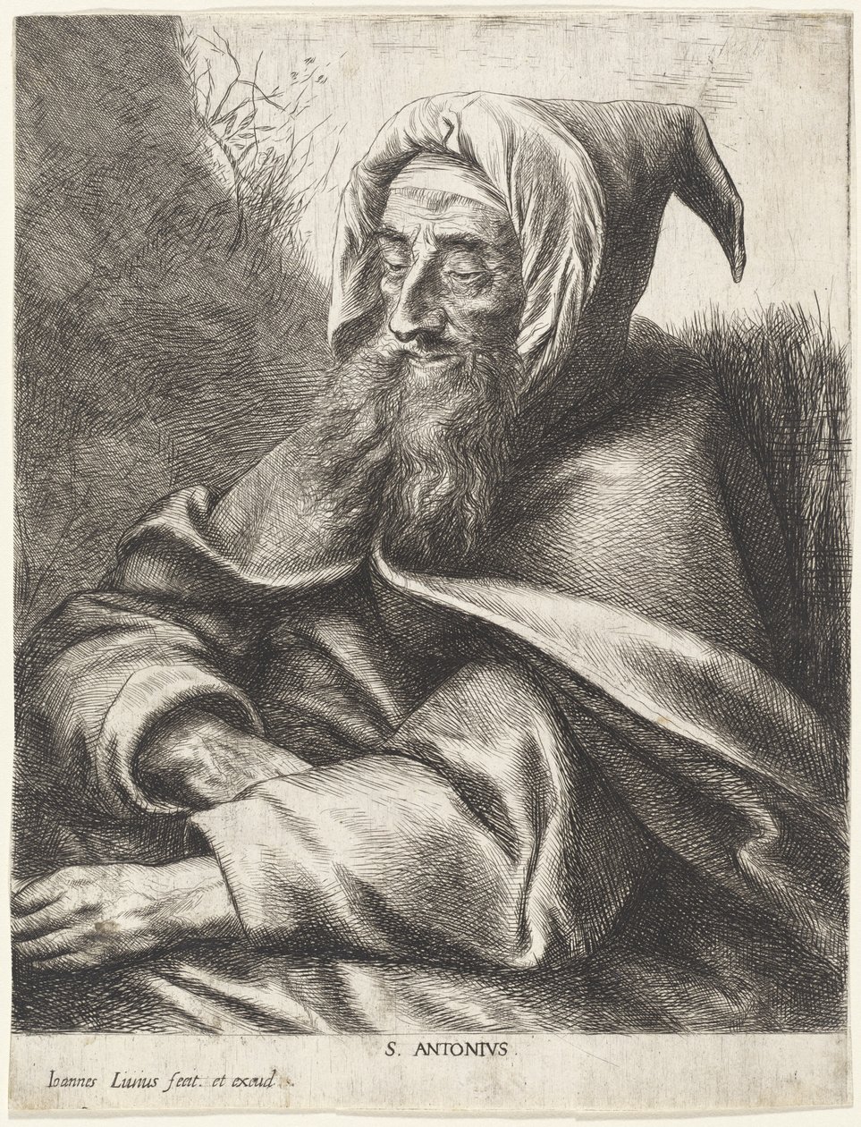 Szent Antal alkotó: Jan Lievens