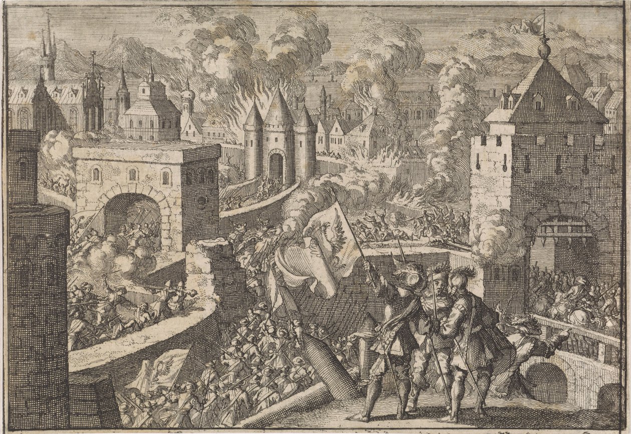 Magdeburg elfoglalása, 1631 alkotó: Jan Luyken (attributed to)