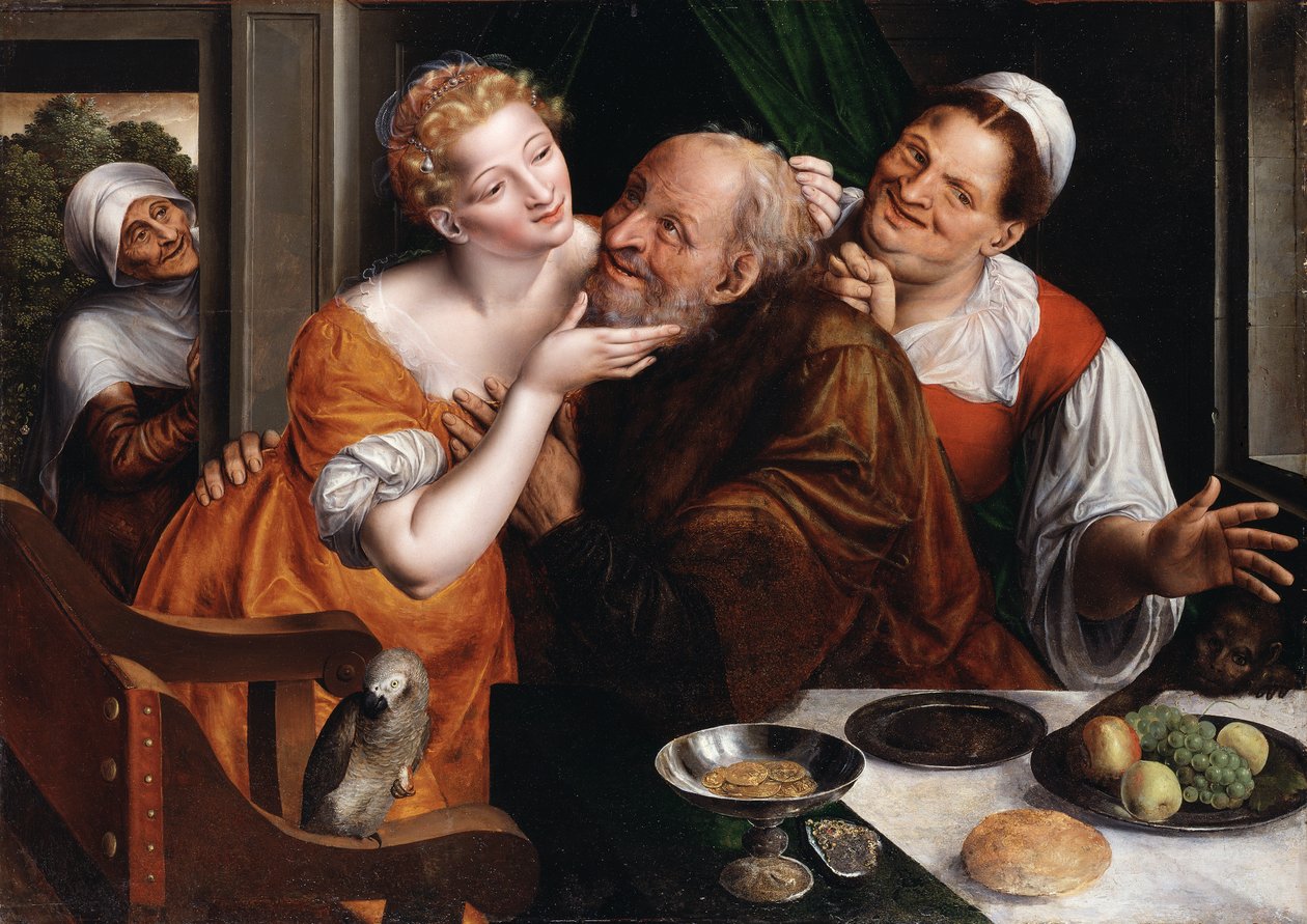 A rosszul illeszkedő pár alkotó: Jan Massys or Metsys