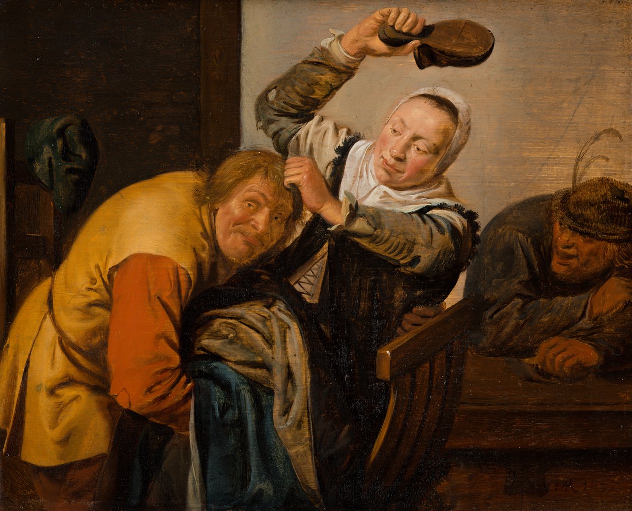 Az öt érzék: érintés, 1637 alkotó: Jan Miense Molenaer