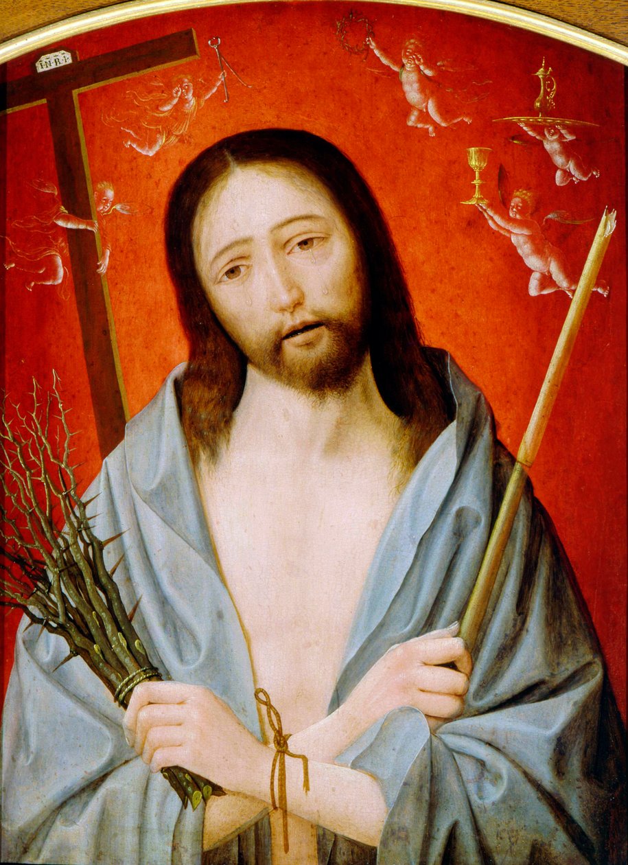 A bánat embere, c1520. alkotó: Jan Mostaert