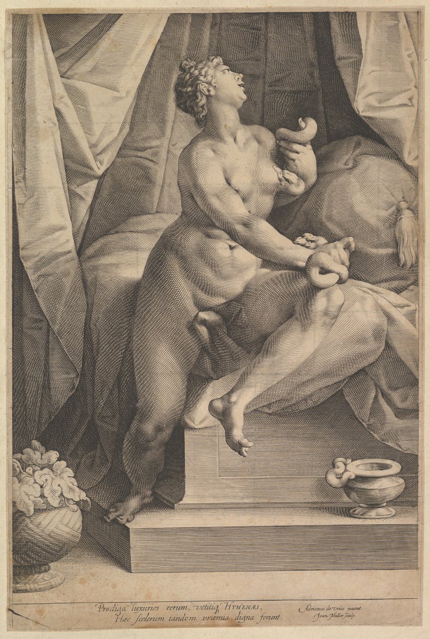 Kleopátra, kb. 1623. alkotó: Jan Muller