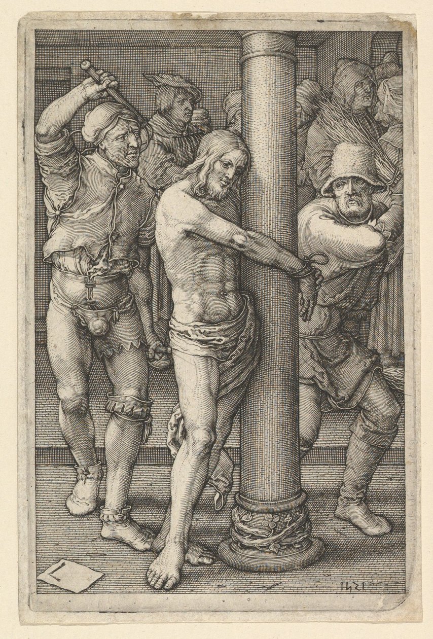 A Flaggelation másolat.n.d. alkotó: Jan Muller