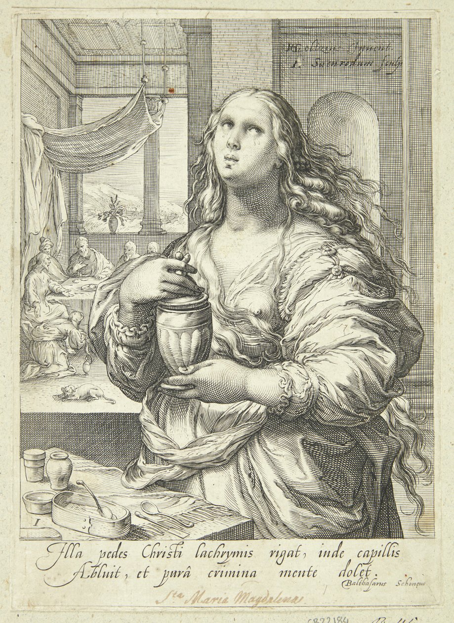 Magdaléna alkotó: Jan Saenredam