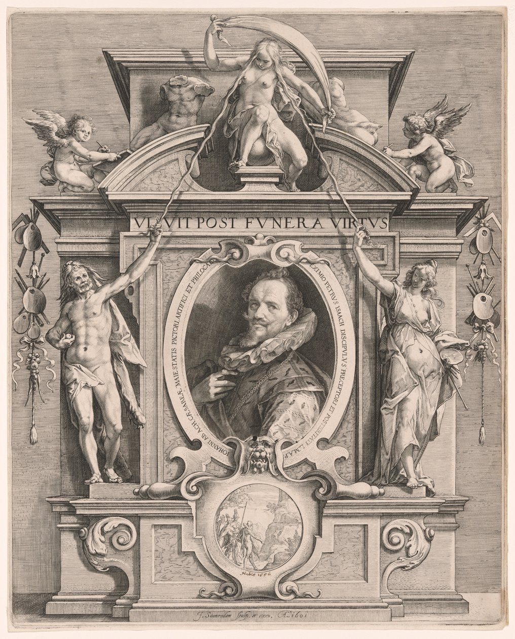 Hans von Aachen portréja alkotó: Jan Saenredam