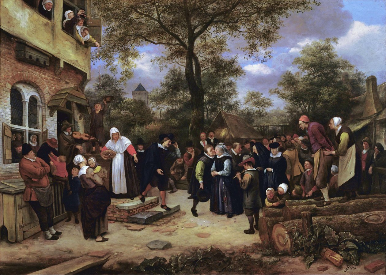 Falusi házasságok alkotó: Jan Steen