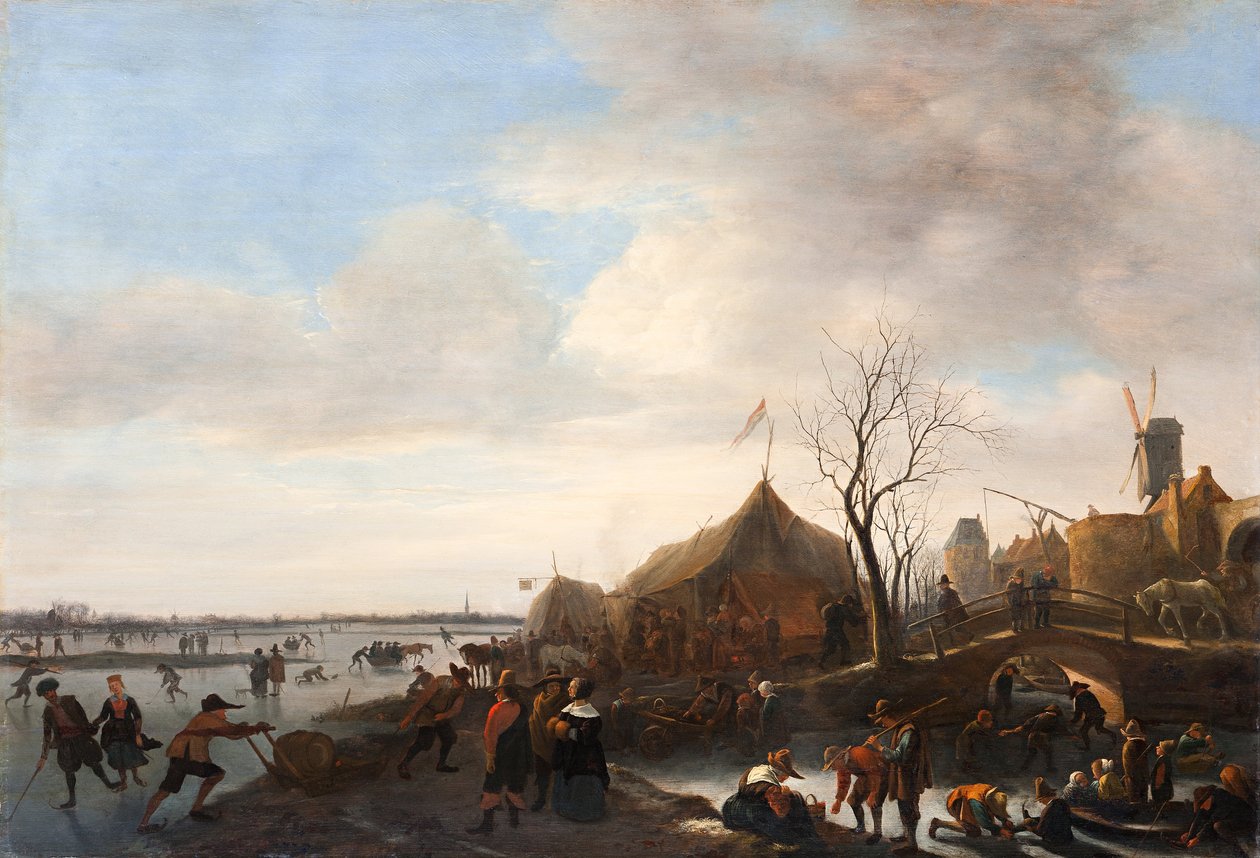 Téli jelenet alkotó: Jan Steen