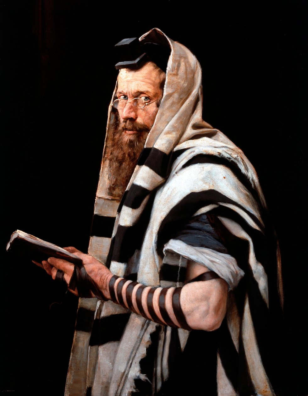„Rabbi”, 1892 alkotó: Jan Styka