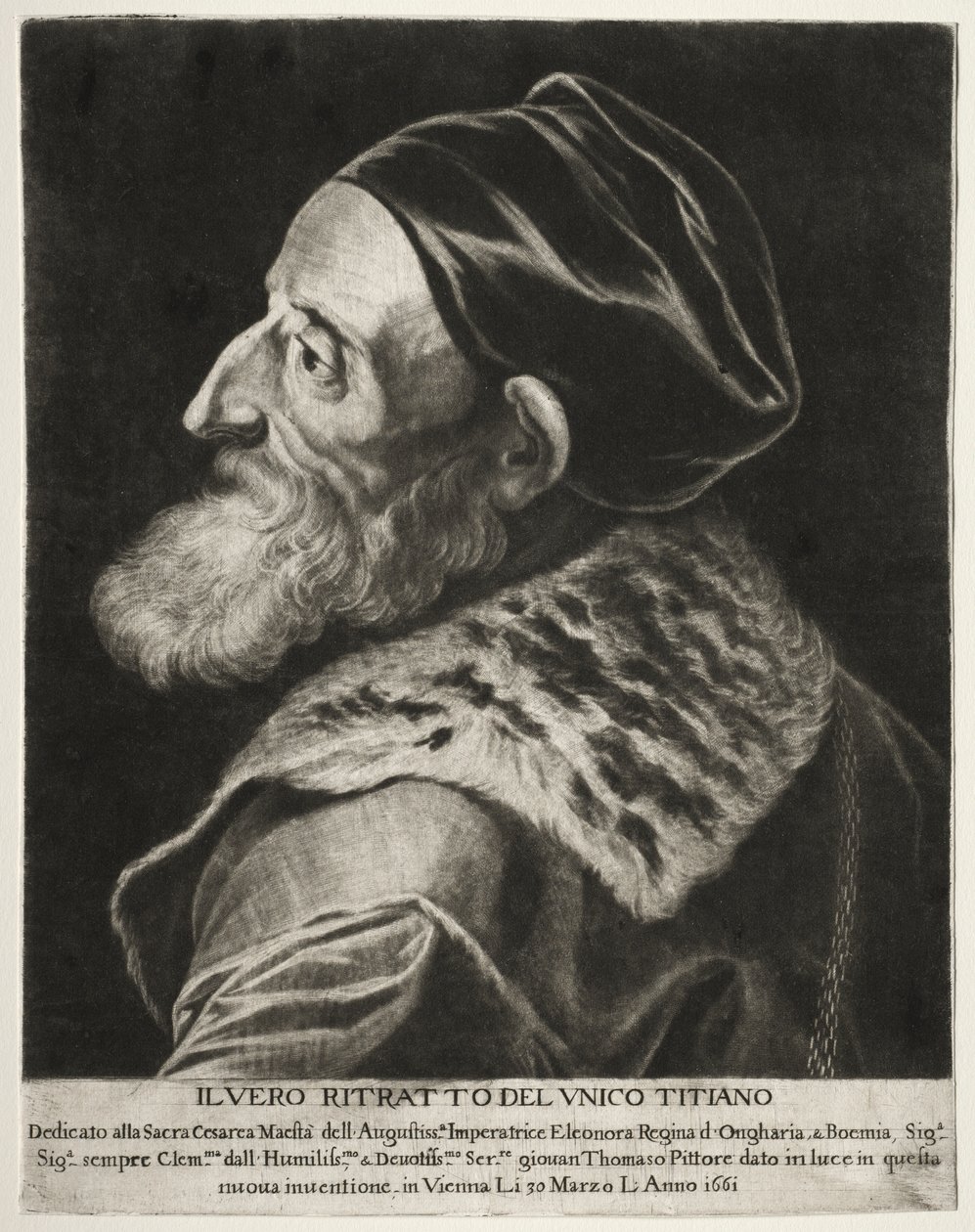 Tizian portréja alkotó: Jan Thomas