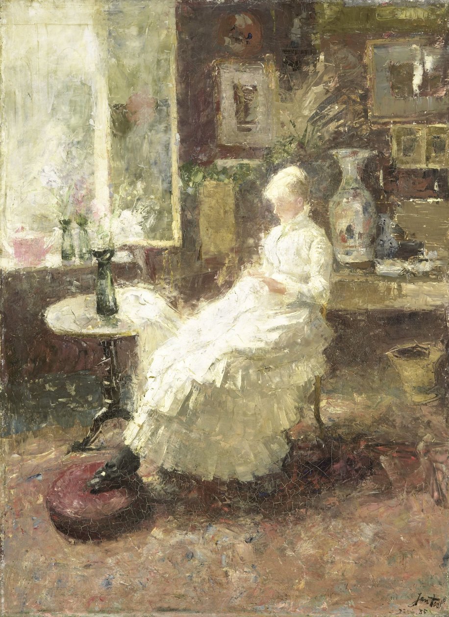 Annie Hall Lissadellben, Surreyben alkotó: Jan Toorop