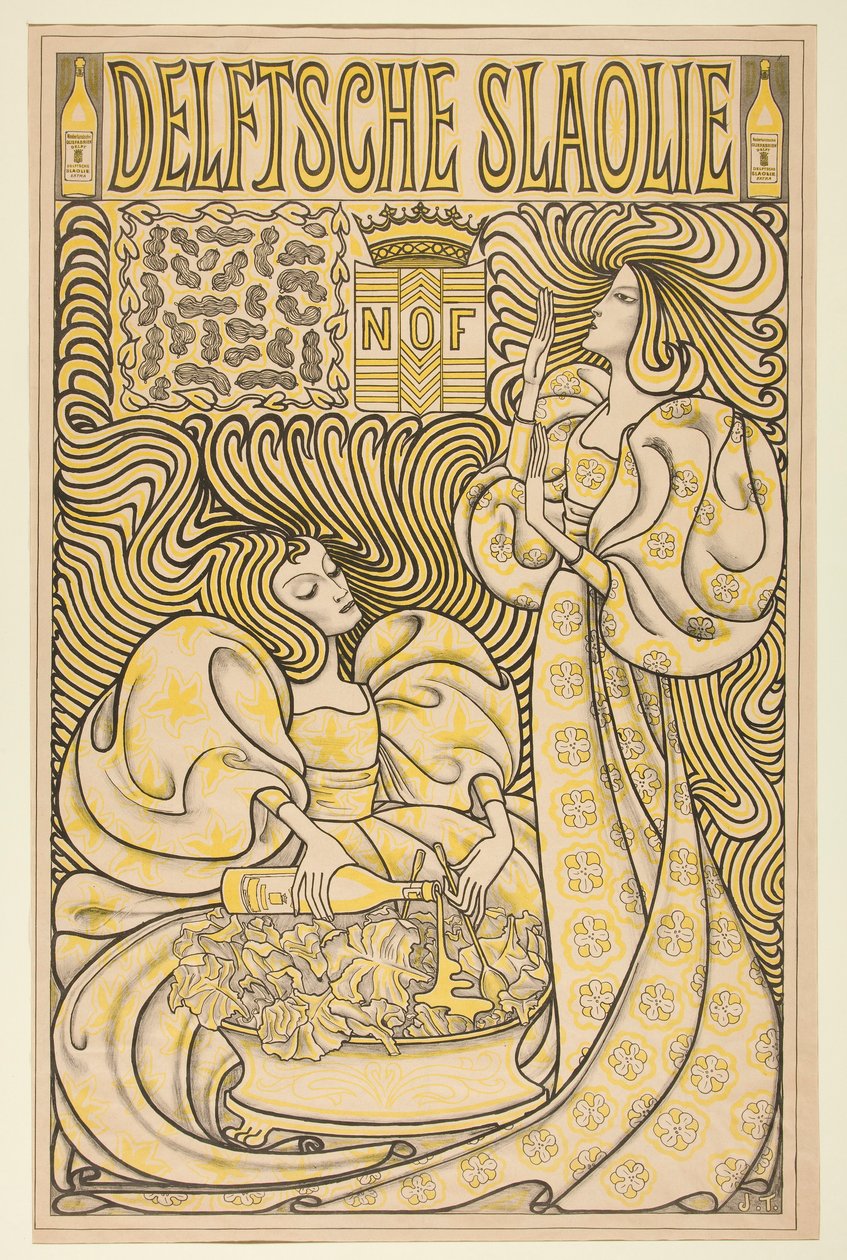 Delft salátaolaj (Delft salátaolaj) alkotó: Jan Toorop