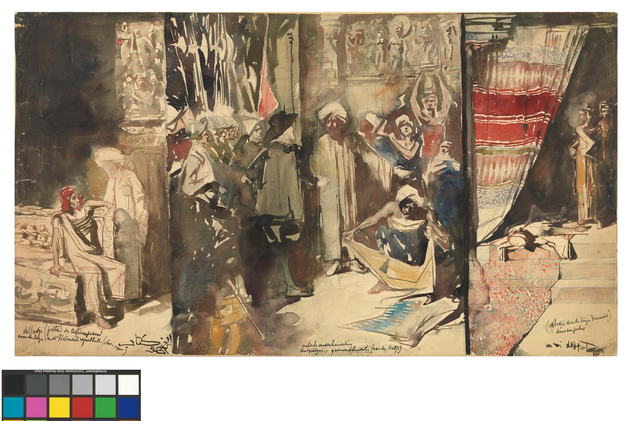 Nagy indiai triptichon alkotó: Jan Toorop