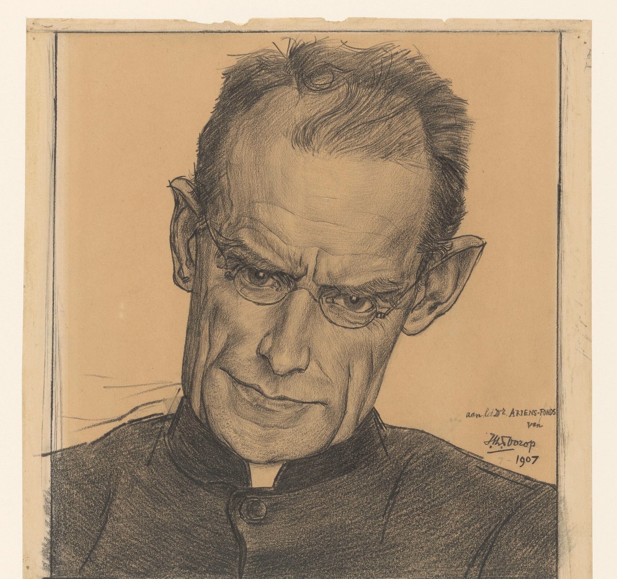 Portré Dr. Ariens alkotó: Jan Toorop