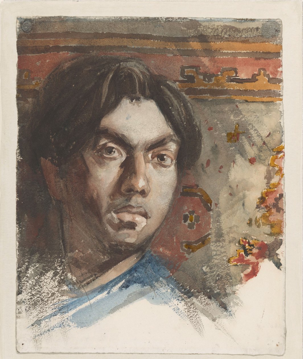 Önarckép, 1881. alkotó: Jan Toorop