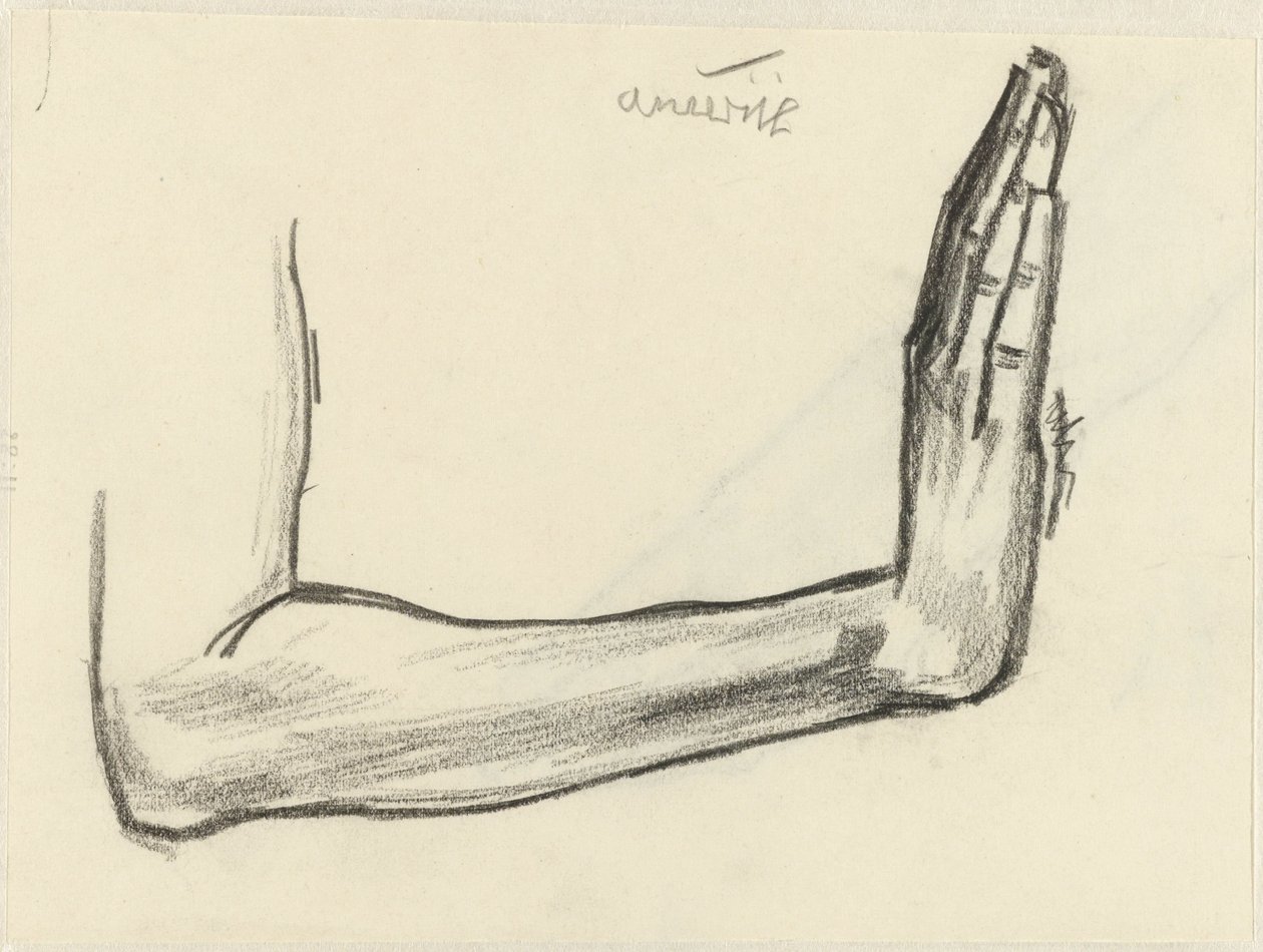 Egy alkar vizsgálata alkotó: Jan Toorop