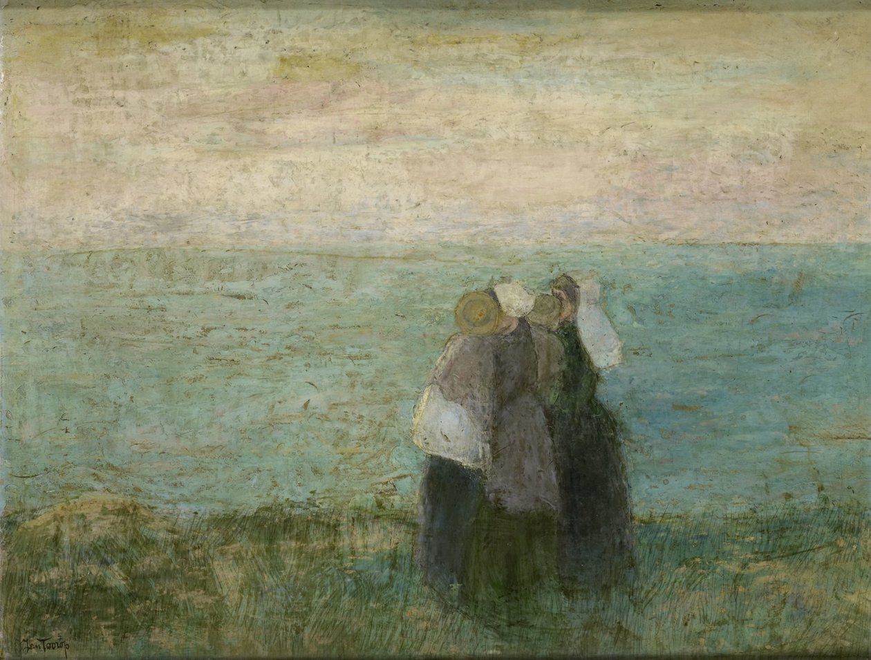 Nők a tenger mellett alkotó: Jan Toorop
