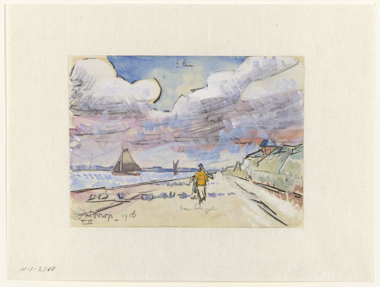 Út a csatorna mentén alkotó: Jan Toorop