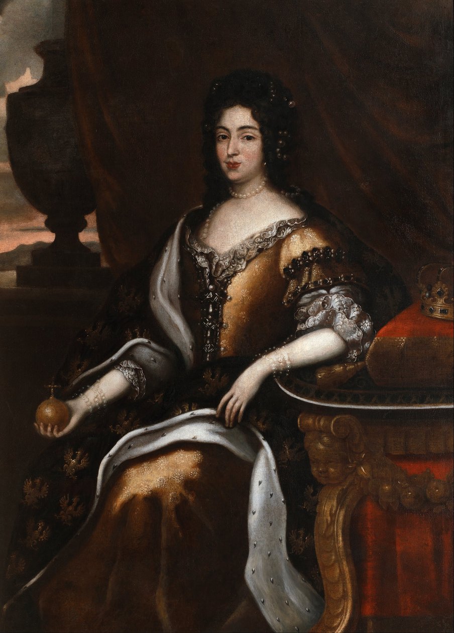 Maria Kazimiera portréja alkotó: Jan Tricius