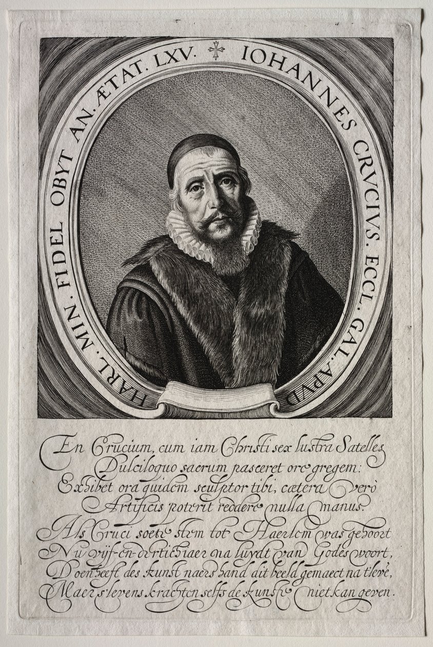 Crucius János alkotó: Jan Van de Velde