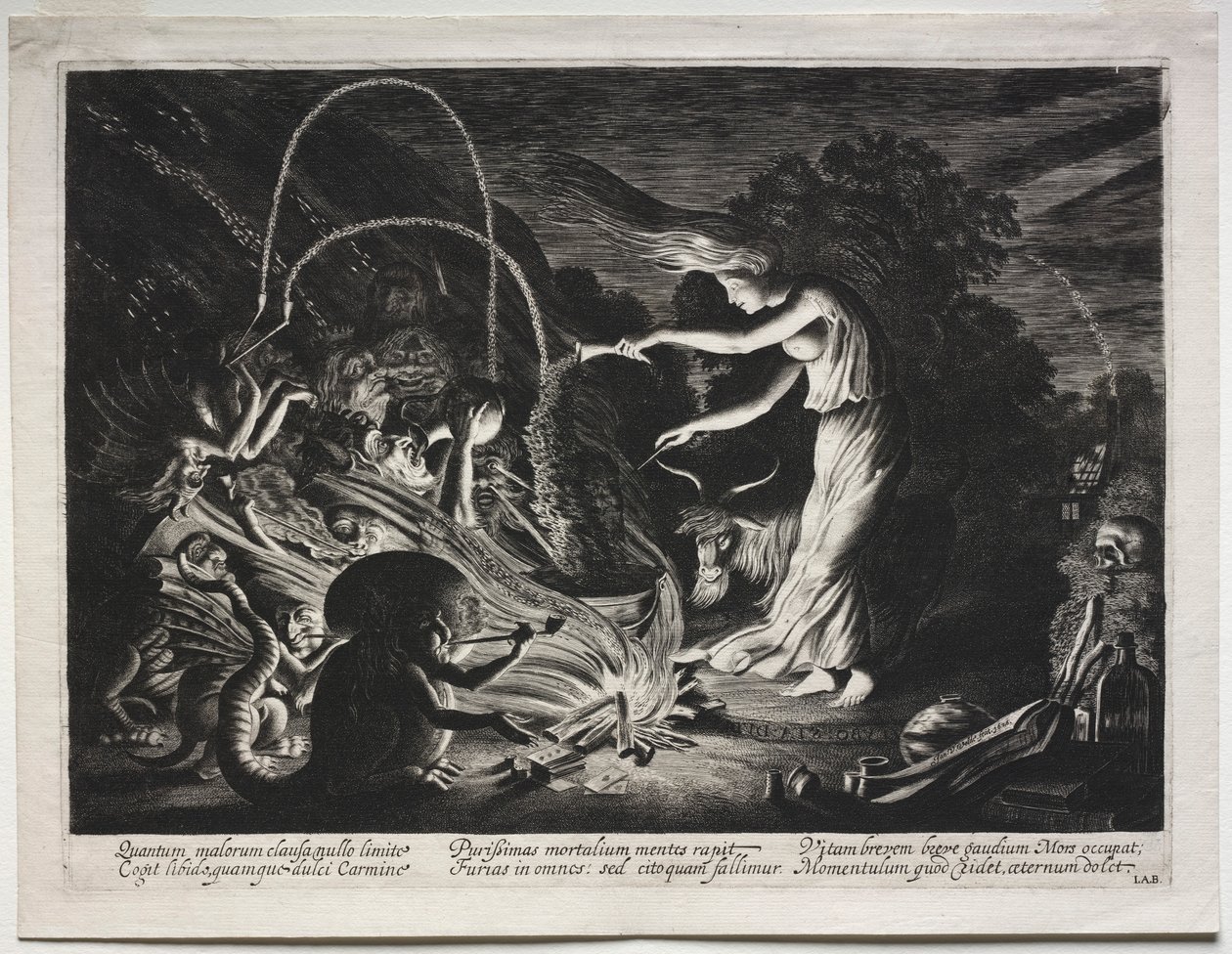 A boszorkányéji darab, 1626. alkotó: Jan Van de Velde